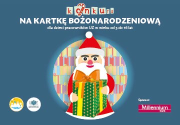 Konkurs na Kartkę Bożonarodzeniową dla dzieci pracowników Uniwersytetu Zielonogórskiego 2024