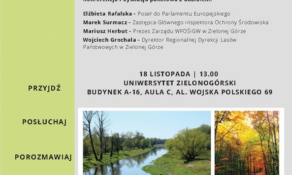 Unia dla Eko - Eko świat zaczyna się w twojej głowie – konferencja na UZ