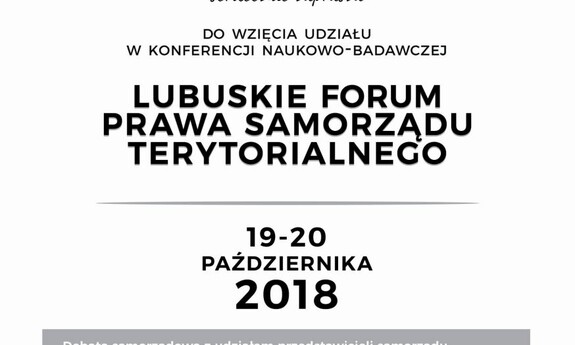 Lubuskie Forum Prawa Samorządu Terytorialnego