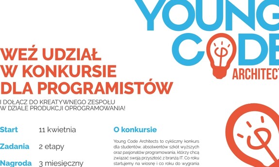 Young Code Architects  - konkurs programistyczny dla studentów