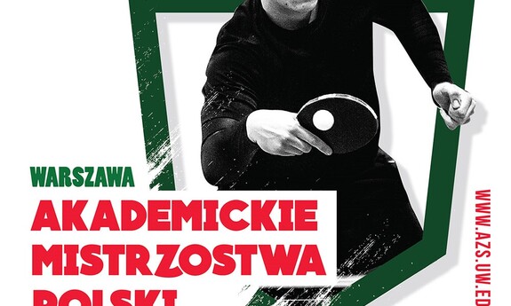 Akademickich Mistrzostw Polski w tenisie stołowym z udziałem studentów Uniwersytetu Zielonogórskiego