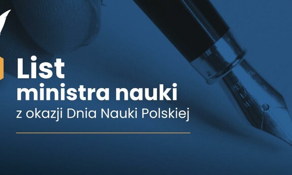 List ministra nauki z okazji Dnia Nauki Polskiej