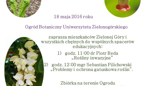 Kłopotliwe rośliny i kłopoty roślin – spacery edukacyjne po Ogrodzie Botanicznym UZ