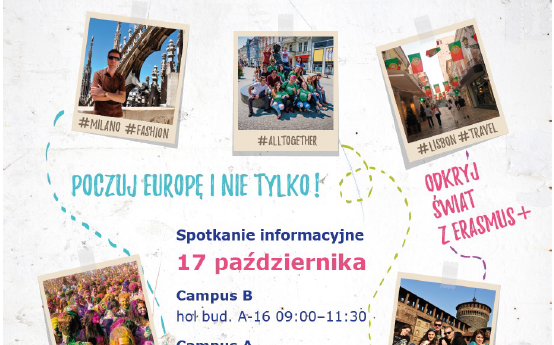 Cały świat w zasięgu ręki. Skorzystaj z oferty programu Erasmus + na UZ