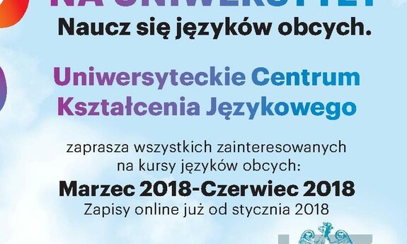 Uniwersyteckie Centrum Kształcenia Językowego UZ zaprasza na kursy języków obcych