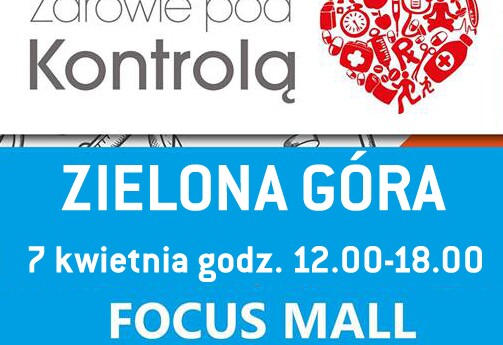 "Zdrowie po kontrolą" – kolejna akcja studentów UZ w Galerii Focus Mall