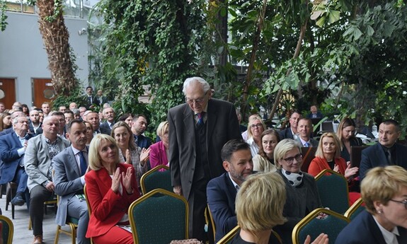 prof. dr hab. inż. Tadeusz Biliński; fot. K. Adamczewski