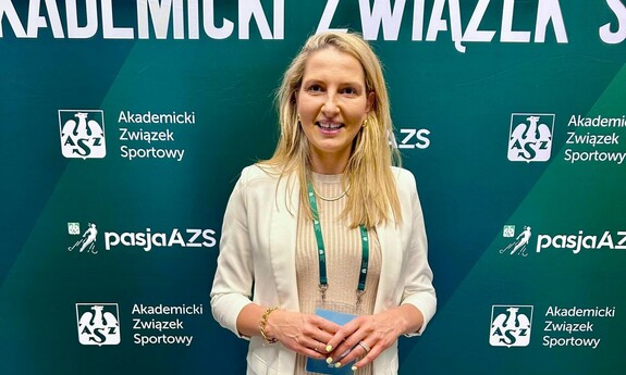 Dr Marta Dalecka z UZ ponownie wiceprezesem Zarządu Głównego AZS